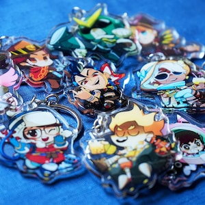 2'' Double-sided Acrylic Charms OW2 image 1