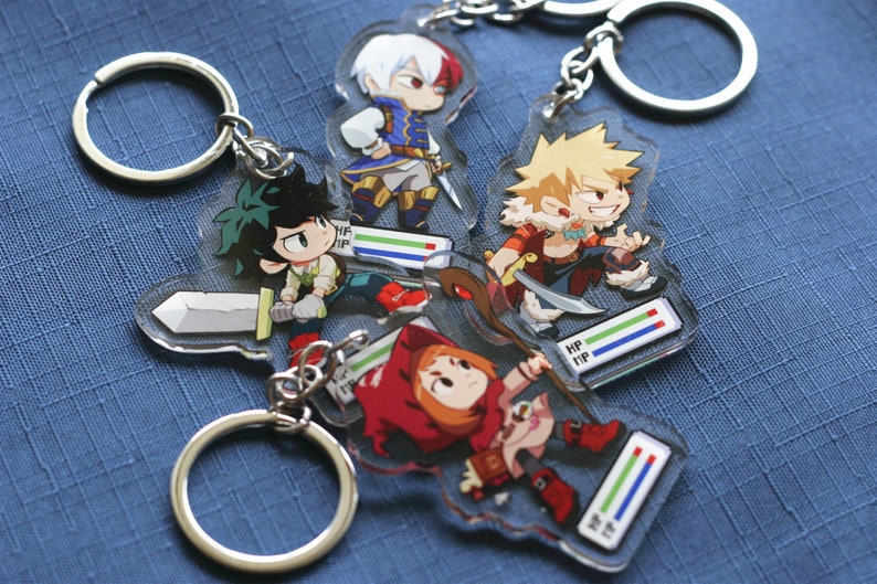 2'' Double-sided Acrylic Charms RPG Fantasy image 1