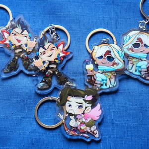 2'' Double-sided Acrylic Charms OW2 image 2