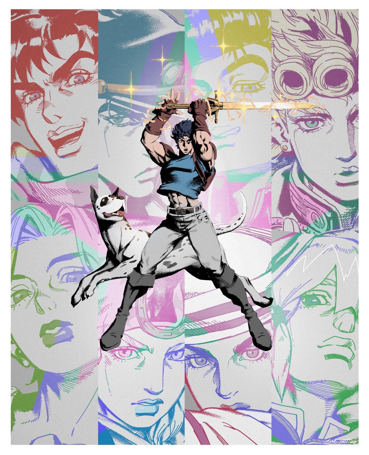 Jotaro Kujo Poster - Etsy