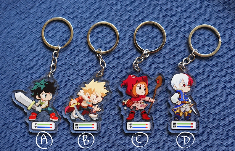 2'' Double-sided Acrylic Charms RPG Fantasy image 2