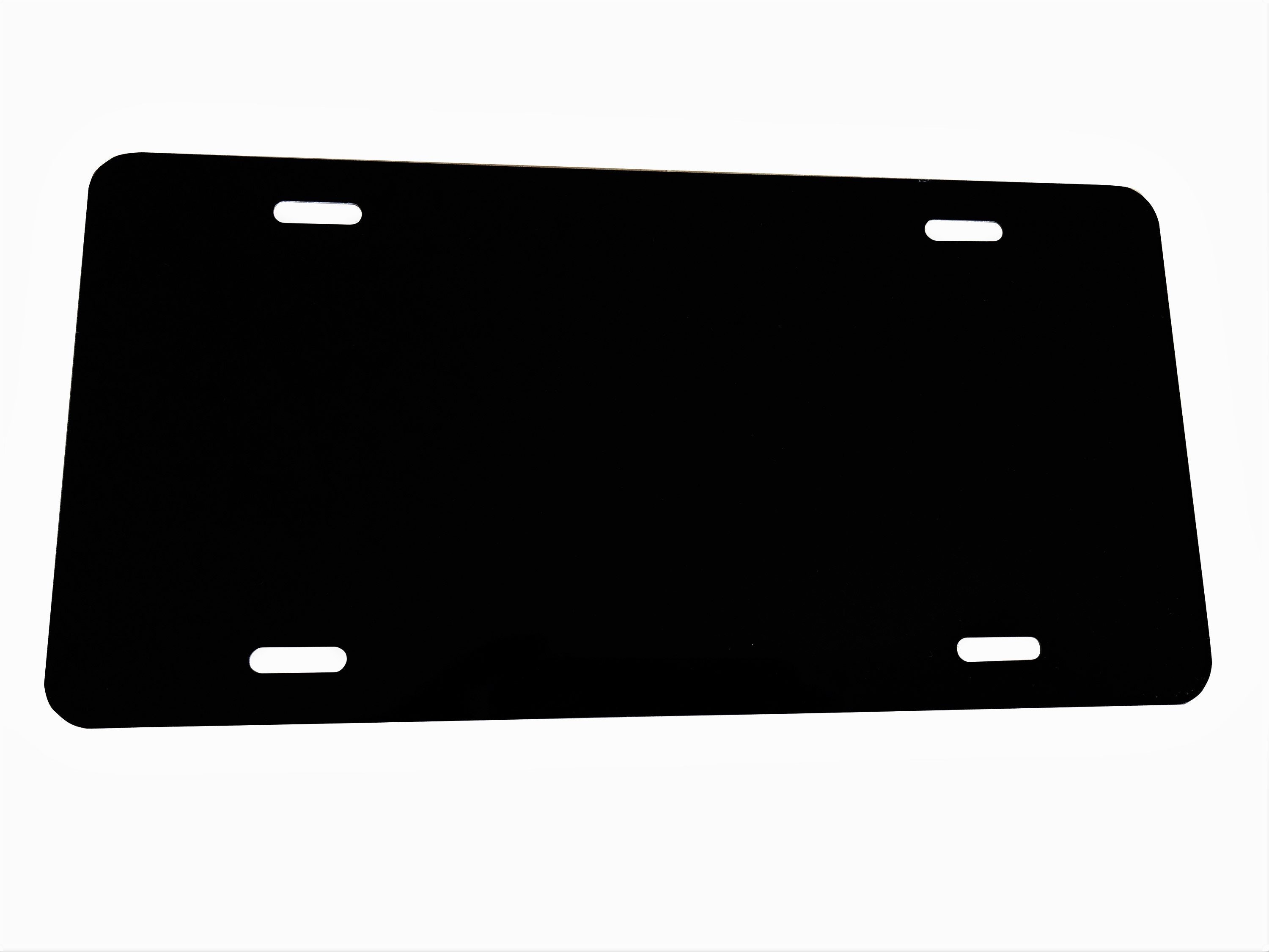 020 Black Anodized Aluminum License Plate Blank Light Weight - Etsy