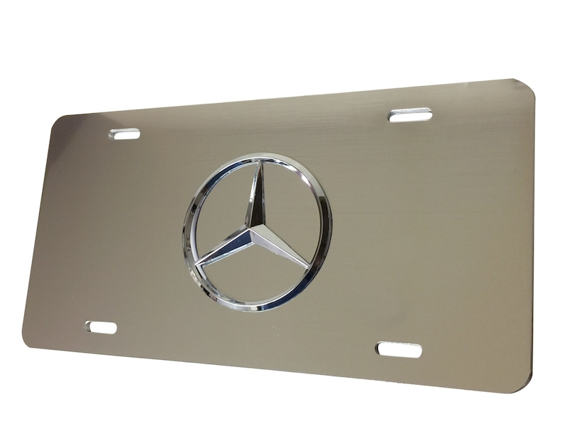 Custom Mercedes Benz Vanity Marque License Plate Etsy