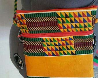 African Print  Cross body Bag