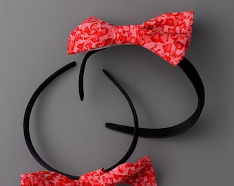 Handmade Hair Bow Headband