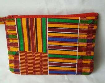 African Print Wristlet