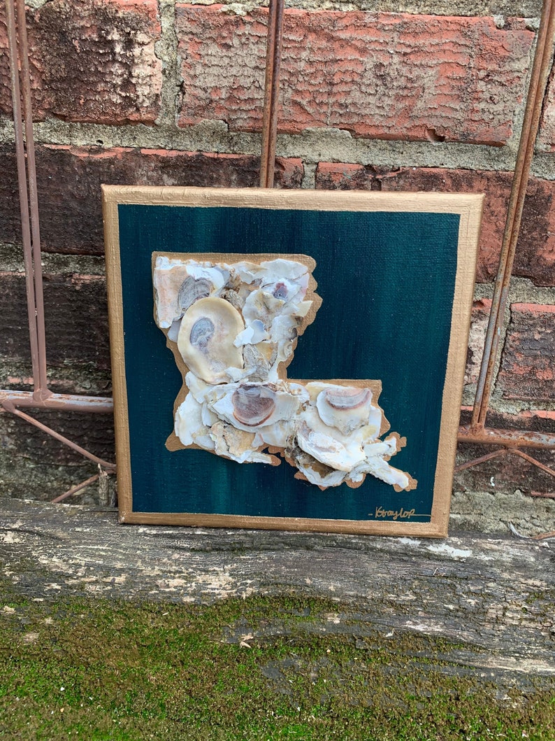 State Oyster Shell Painting
