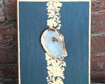 painting w/ oyster shell