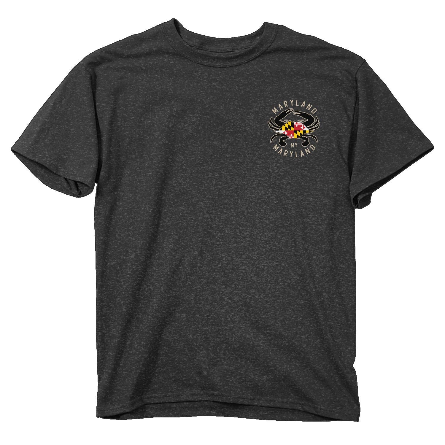 Maryland Flag Crab Pride Anchor T-shirt | Etsy