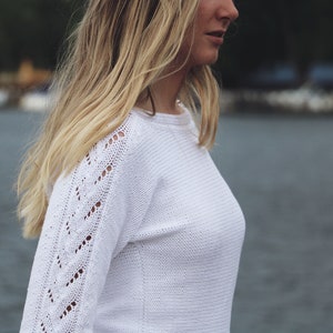 Natte Pullover Knitting Pattern - PDF instant digital download