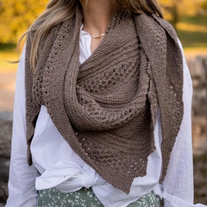 Stepping Stones Shawl Knitting Pattern - PDF instant digital download
