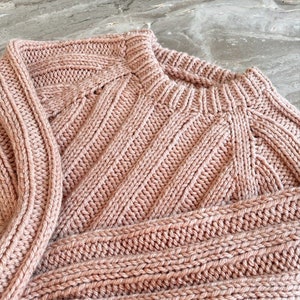Sunday Morning Sweater Knitting Pattern - PDF instant digital download
