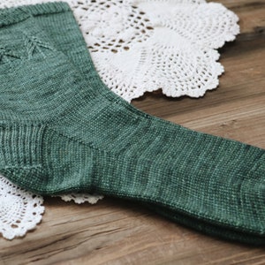 Spruce Socks Knitting Pattern PDF instant digital download image 4