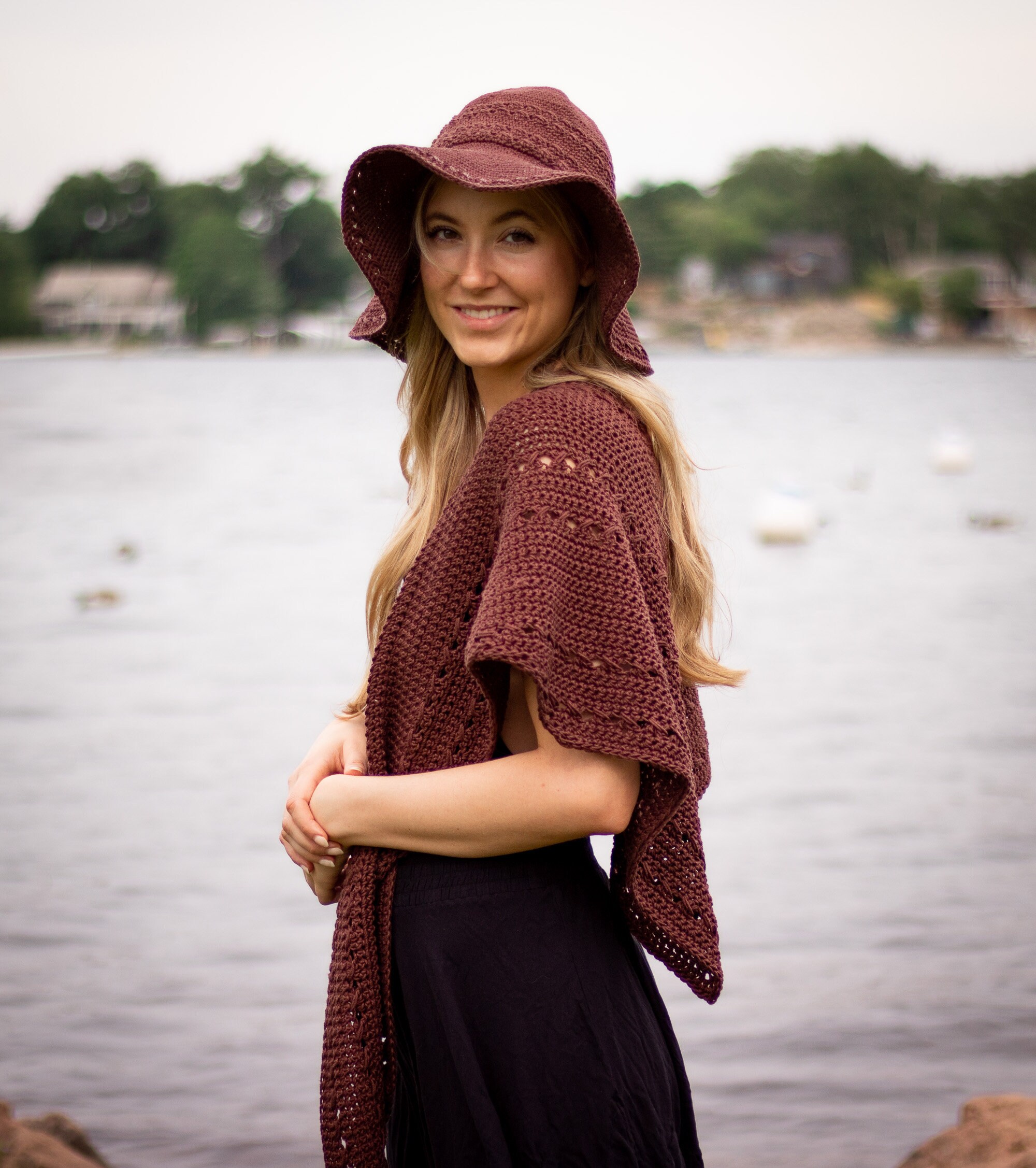 Seaside Sun Hat Crochet Pattern - PDF Instant Digital Download - Etsy