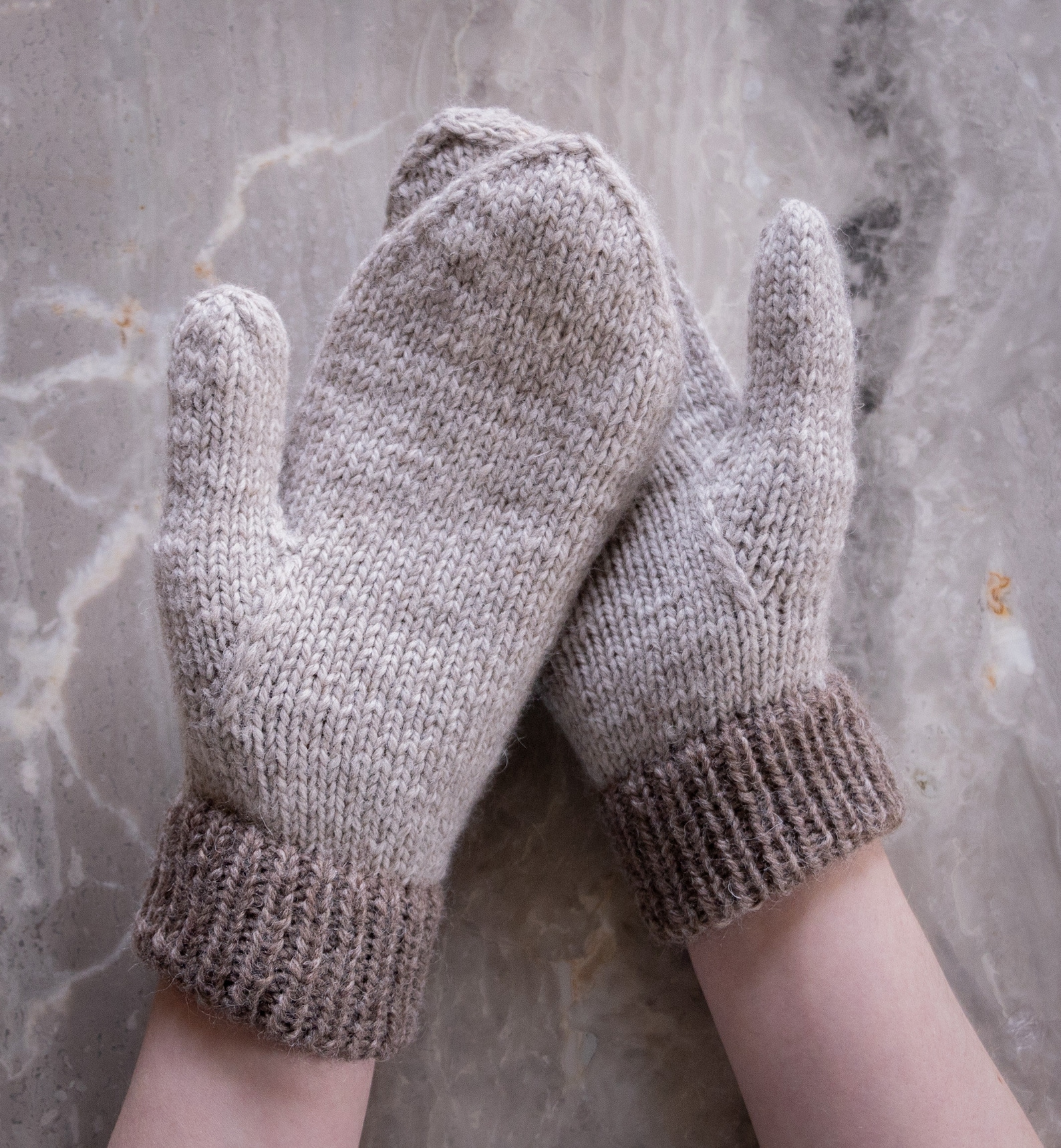 Vanilla Mittens Knitting Pattern - PDF Instant Digital Download - Etsy