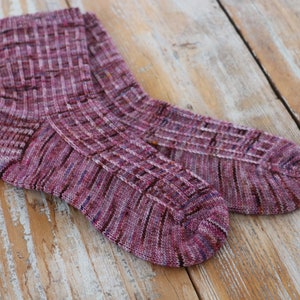 Solstice Socks Knitting Pattern PDF instant digital download image 2