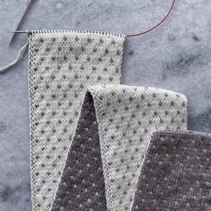 Dottie Scarf Knitting Pattern PDF Instant Digital Download - Etsy