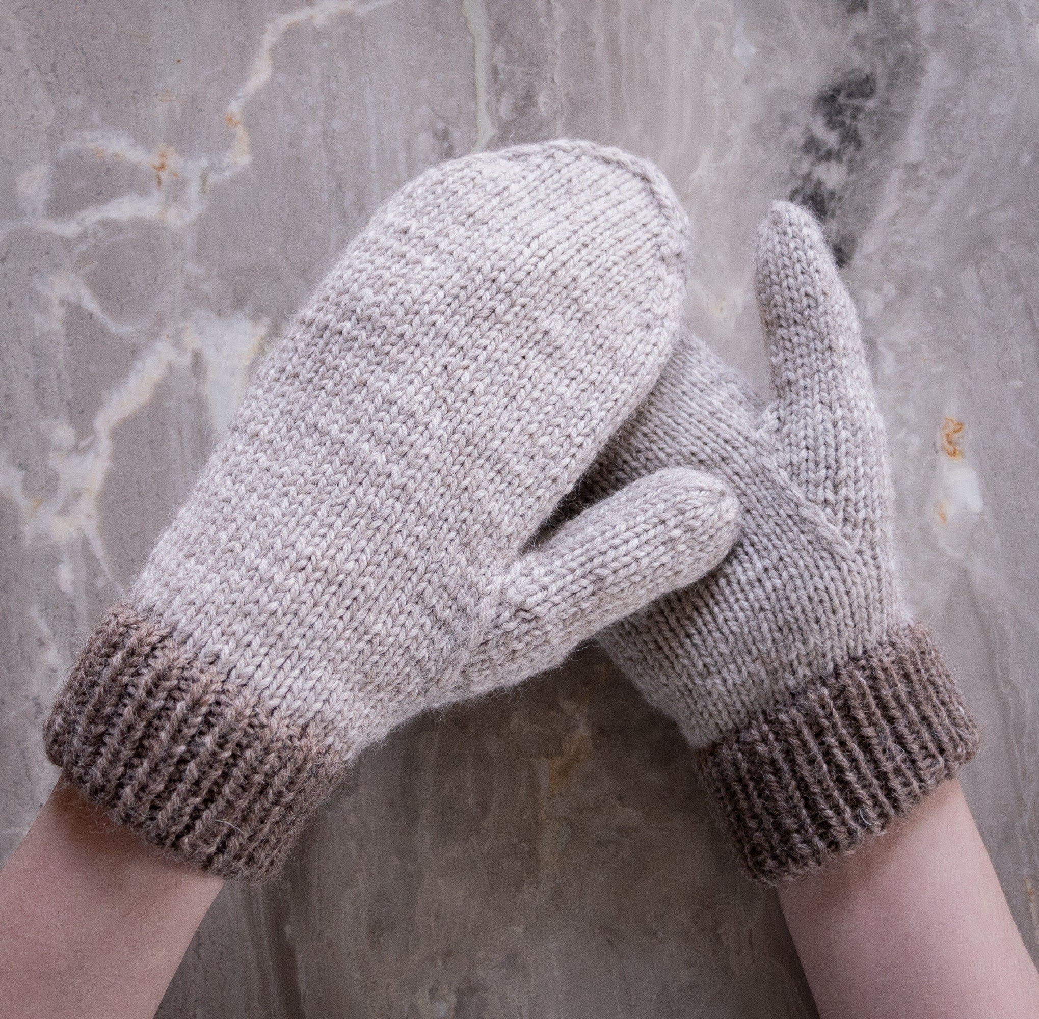 Vanilla Mittens Knitting Pattern - PDF Instant Digital Download - Etsy