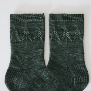 Spruce Socks Knitting Pattern PDF instant digital download image 7