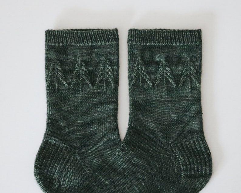 Spruce Socks Knitting Pattern PDF instant digital download image 7