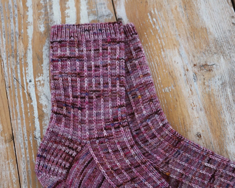 Solstice Socks Knitting Pattern PDF instant digital download image 4