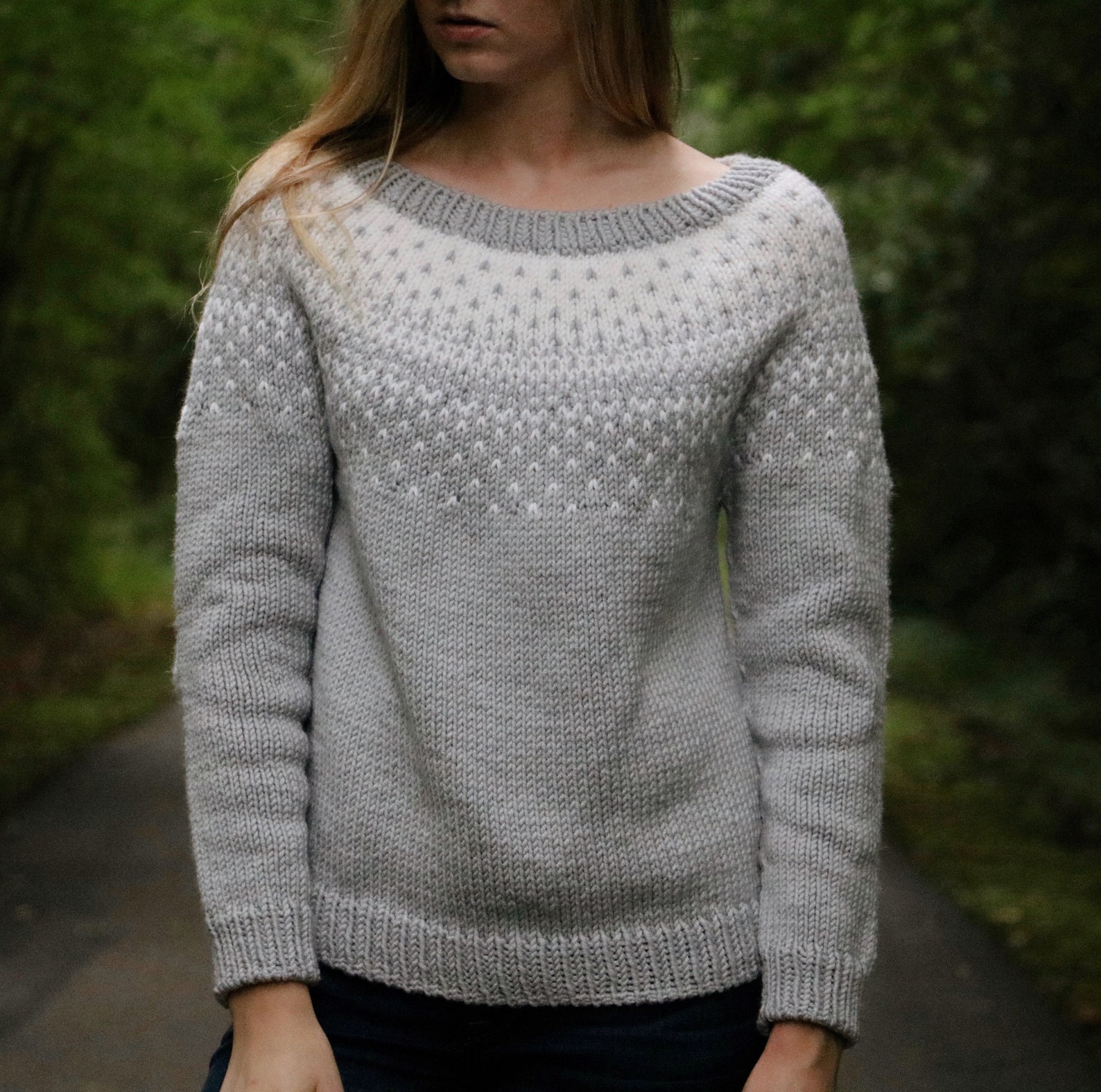 Snowfall Sweater Knitting Pattern PDF Instant Digital | Etsy