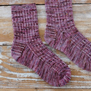 Solstice Socks Knitting Pattern PDF instant digital download image 5