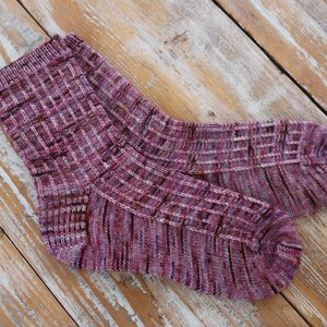 Solstice Socks Knitting Pattern PDF instant digital download image 3