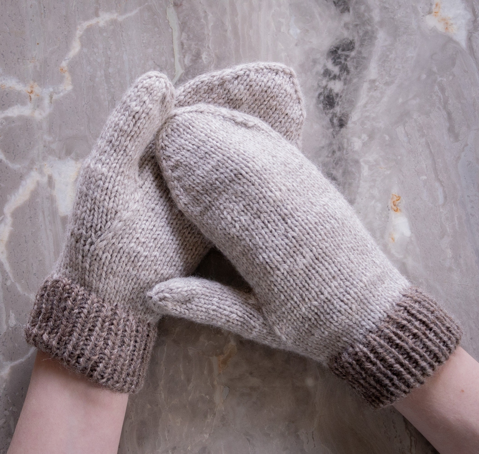 Vanilla Mittens Knitting Pattern - PDF Instant Digital Download - Etsy