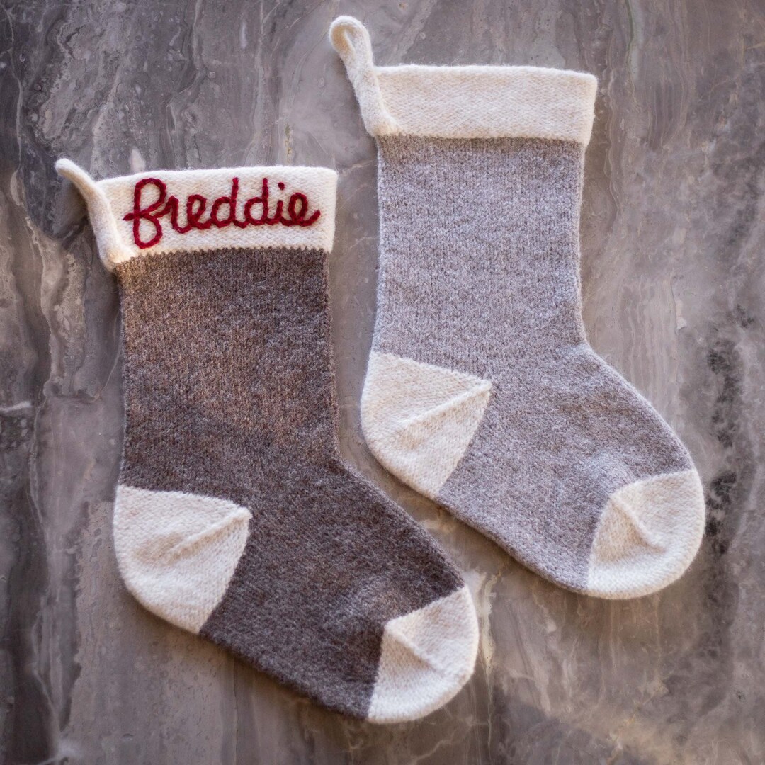 Christmas Stocking Knitting Pattern - PDF Instant Digital Download - Etsy