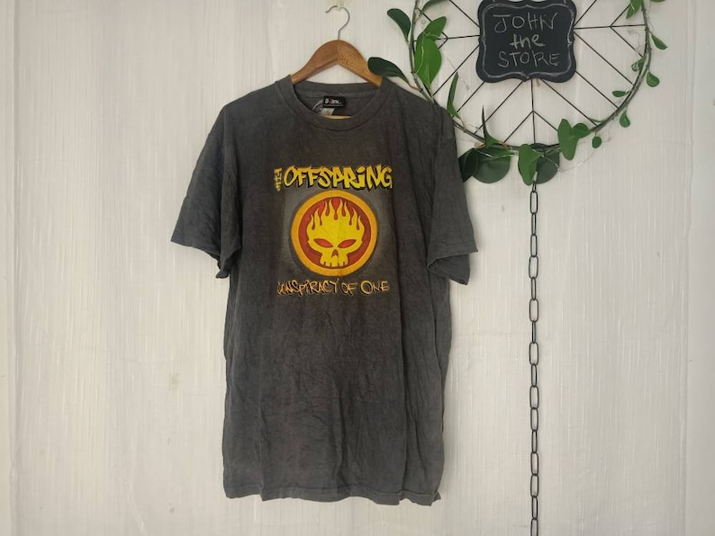 Vintage The Offspring tee shirt Conspiracy of one promo album large size