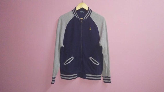 polo ralph lauren vintage varsity jacket
