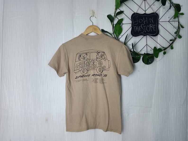 Vintage Grateful Dead band tee shirt spring road 95 tour small size