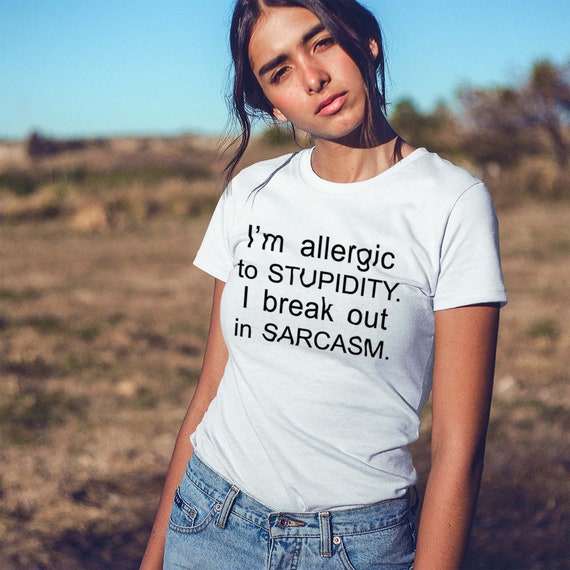Sarcastic T Shirt Sayings Sarcastic Shirts With Sayings Funny Sarcastic T Shirts Geek | Etsy New  Zealand