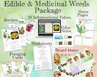 Edible & Medicinal Weeds Package
