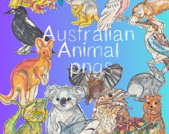 Australian Animal Pngs (download)