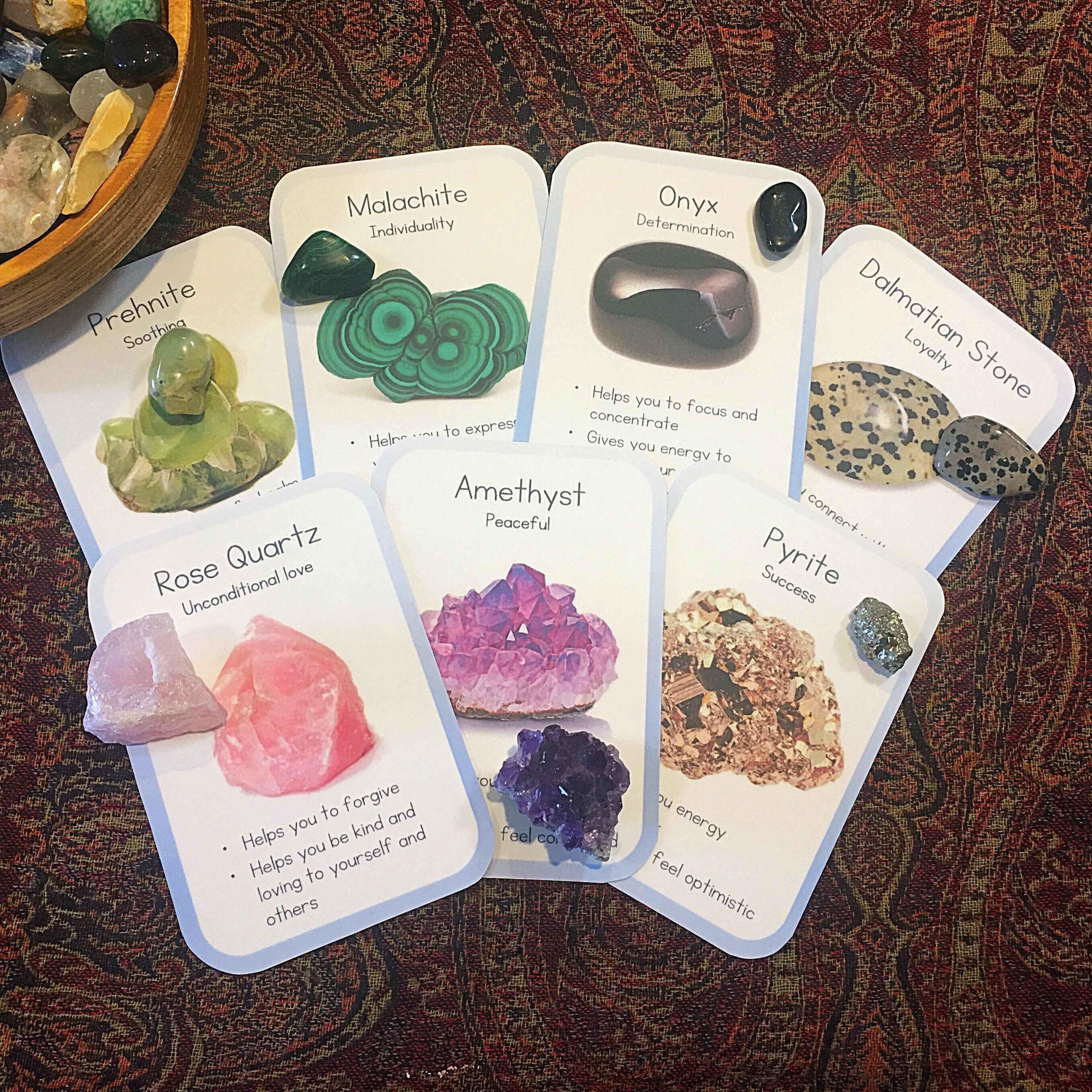 64 Crystal Cards PDF Etsy