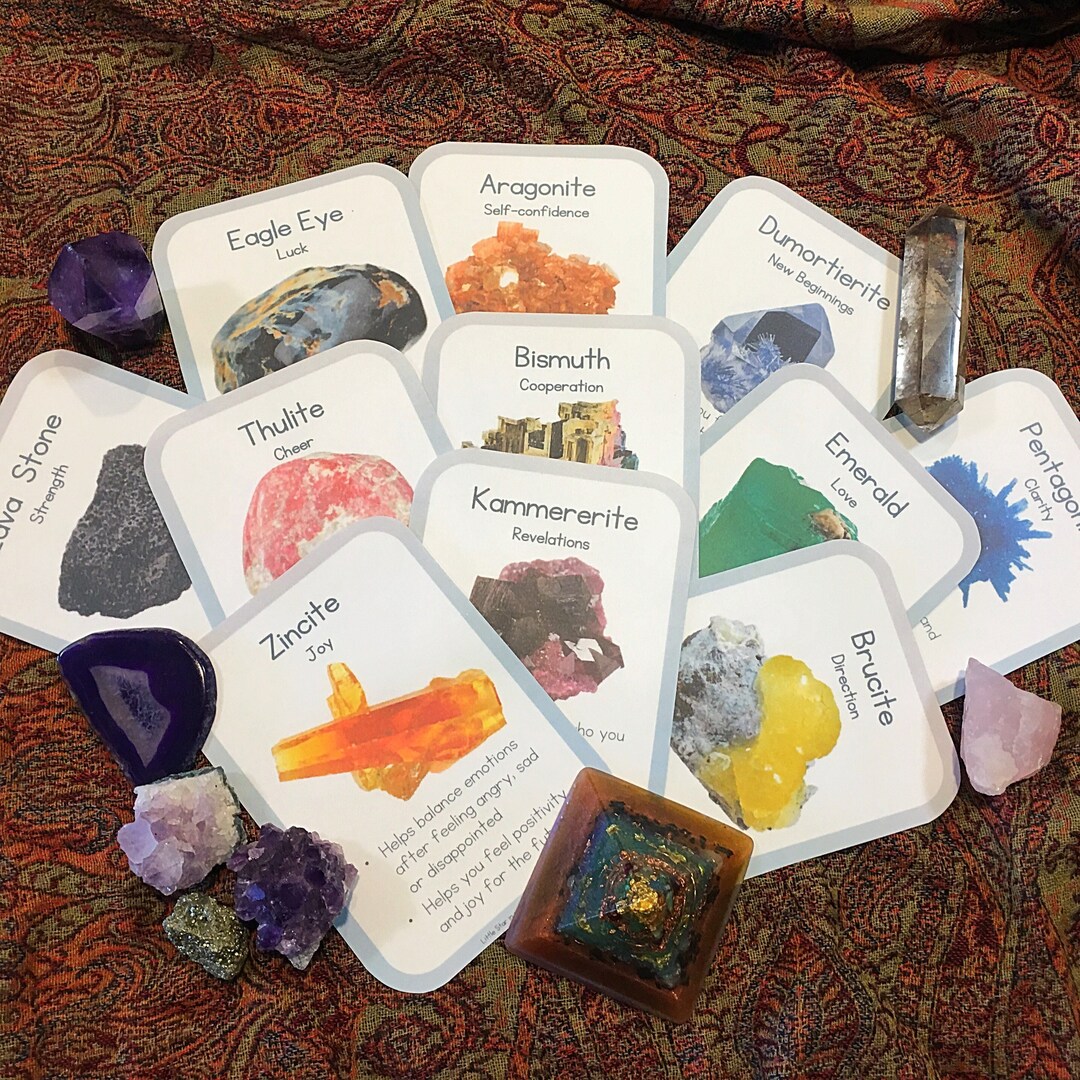 New* 64 More Crystal Cards PDF Set 2 - Etsy