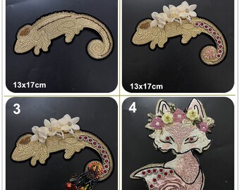 10mm Flat Sequins Premium Black lizard Snakesine texture effect