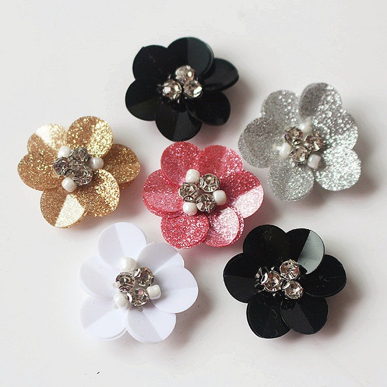 sequin floral
