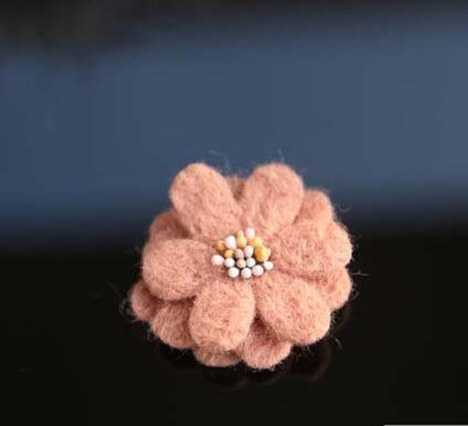 Fabric Beaded Flower Applique Multi Size Flower Cloth Patch Etsy