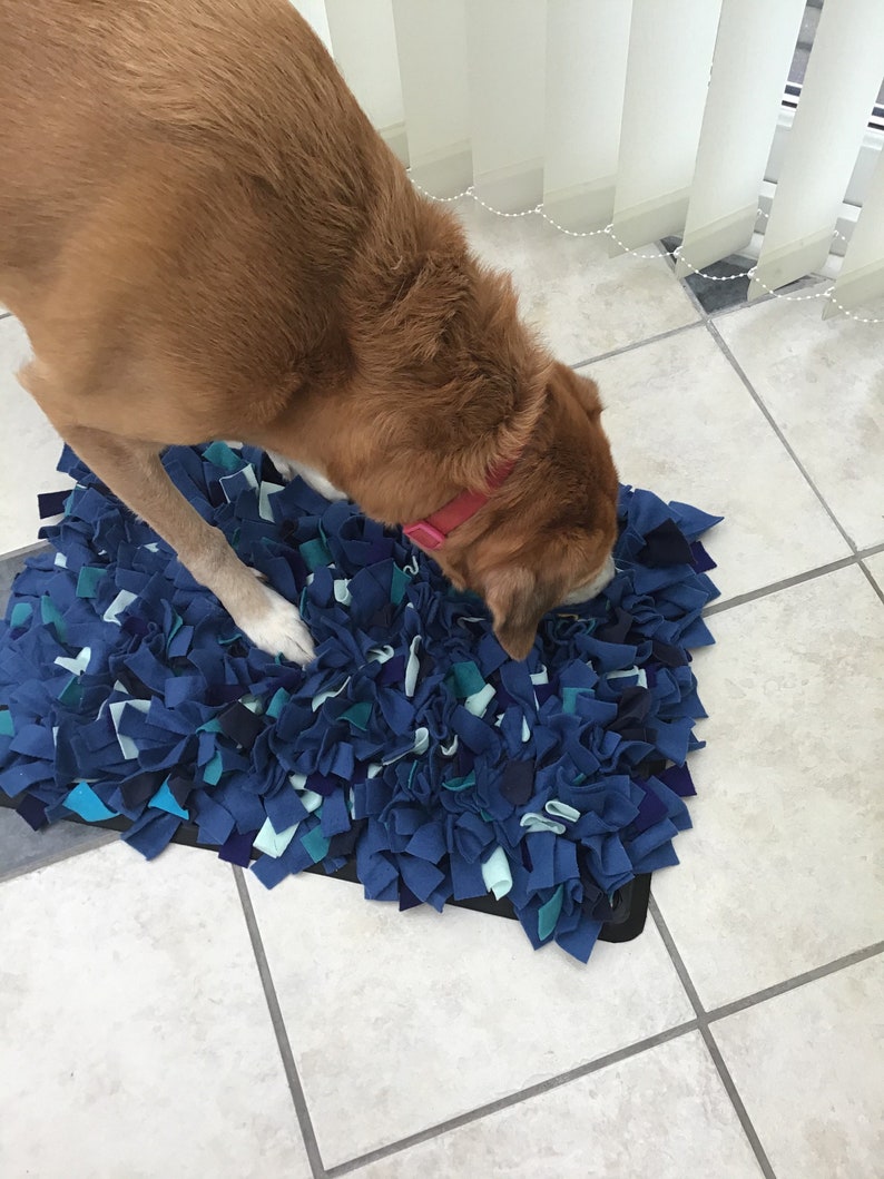 pet games mat games mat for cats Large blue playmat thick fleece playmat, play games with pet workout for your dog ferret seek n sniff