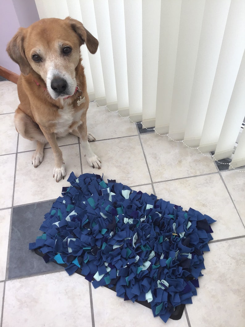 pet games mat games mat for cats Large blue playmat thick fleece playmat, play games with pet workout for your dog ferret seek n sniff