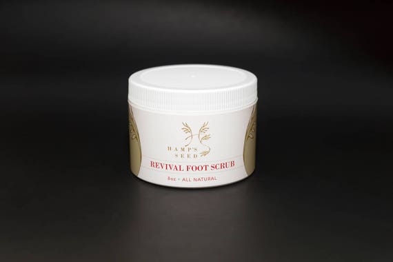 Hamp S Seed Revival Foot Scrub 8oz Etsy