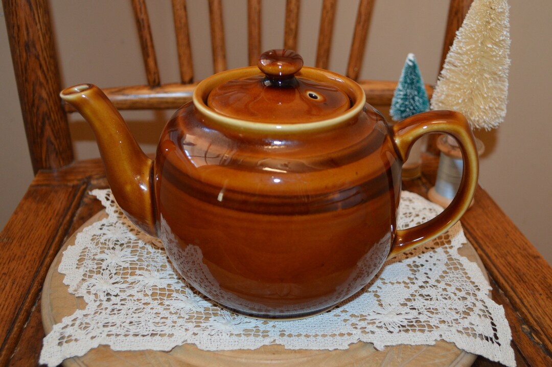 Vintage Sadler Brown Betty Teapot Sadler England 4 Cup 32 Etsy
