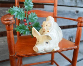 Vintage BESWICK PIG (#832) and 2 PIGLETS - Etsy