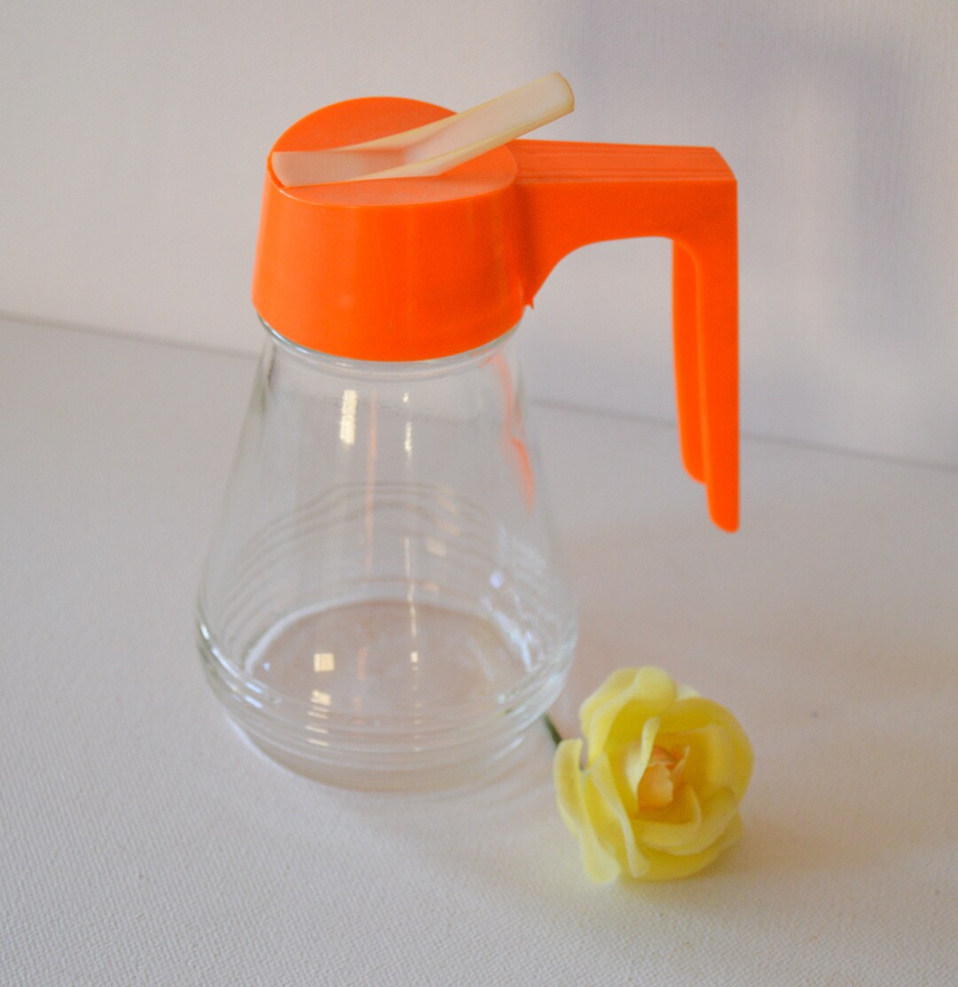 Vintage Androck Syrup Dispenser Sugar Dispenser Diner Style Etsy