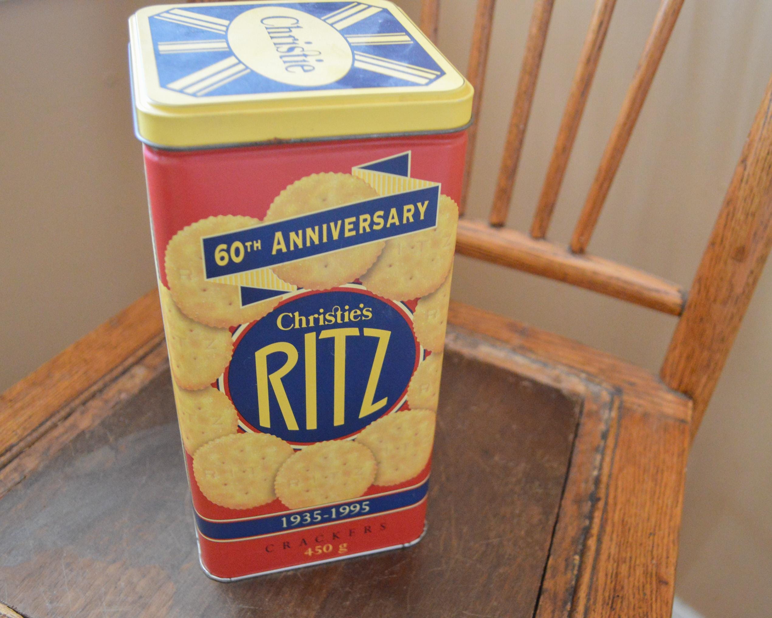 Vintage Ritz Cracker Tin - Etsy