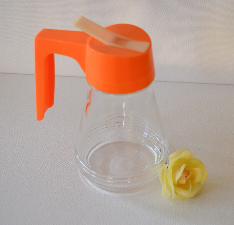 Vintage Androck Syrup Dispenser Sugar Dispenser Diner Style Etsy