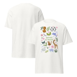 Nature is queer t-shirt